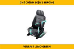 Ghế Chỉnh Điện 6 Hướng Xe VinFast Limo Green