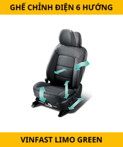 Ghế Chỉnh Điện 6 Hướng Xe VinFast Limo Green