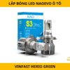 Lắp Bóng LED NaoEvo Cho VinFast Herio Green