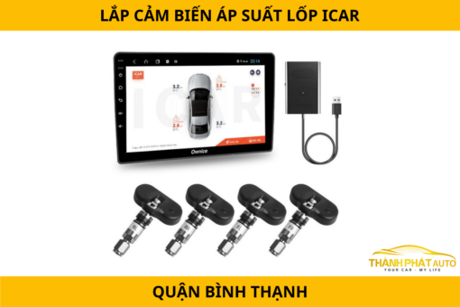 Lắp Cảm Biến Áp Suất Lốp ICAR Tại Quận Bình Thạnh