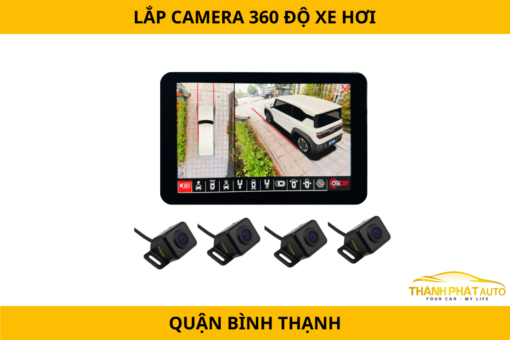 Lắp Camera 360 Độ Xe Hơi Tại Quận Bình Thạnh