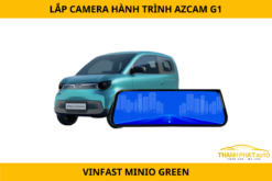 Lắp Camera Hành Trình Azcam G1 Cho Xe VinFast Minio Green