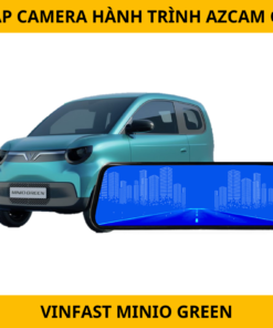 Lắp Camera Hành Trình Azcam G1 Cho Xe VinFast Minio Green