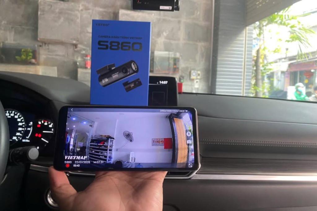 Lắp Camera Hành Trình VietMap Ô Tô Tại Quận Bình Thạnh