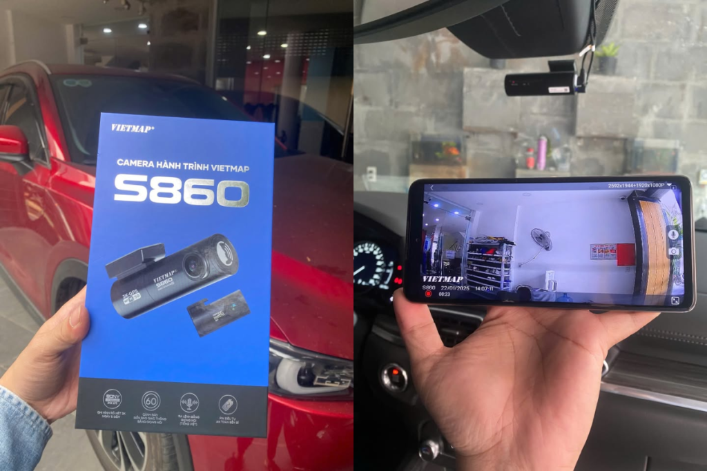 Lắp Camera Hành Trình VietMap Ô Tô Tại Quận Bình Thạnh