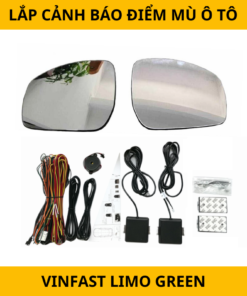 Lắp Cảnh Báo Điểm Mù Xe VinFast Limo Green