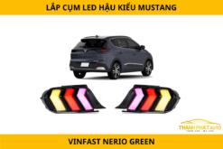 Lắp Cụm LED Hậu Kiểu Mustang Cho VinFast Nerio Green