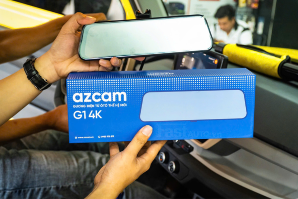 Lắp Đặt Camera Hành Trình Azcam G1 Cho VinFast Herio Green - Ảnh 2
