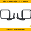Lắp Gương Điện Có Xi Nhan Xe VinFast Herio Green