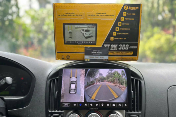 Lắp Màn hình Android Zestech Cho VinFast Minio Green - Ảnh 3