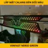 Lắp Mặt Calang Đèn Đổi Màu Cho VinFast Nerio Green