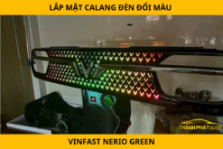 Lắp Mặt Calang Đèn Đổi Màu Cho VinFast Nerio Green