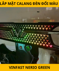 Lắp Mặt Calang Đèn Đổi Màu Cho VinFast Nerio Green