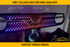 Mặt Calang Đèn Đổi Màu Cho Xe VinFast Minio Green