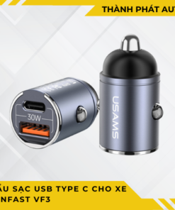 Tẩu Sạc USB TYPE C Cho Xe VinFast VF3