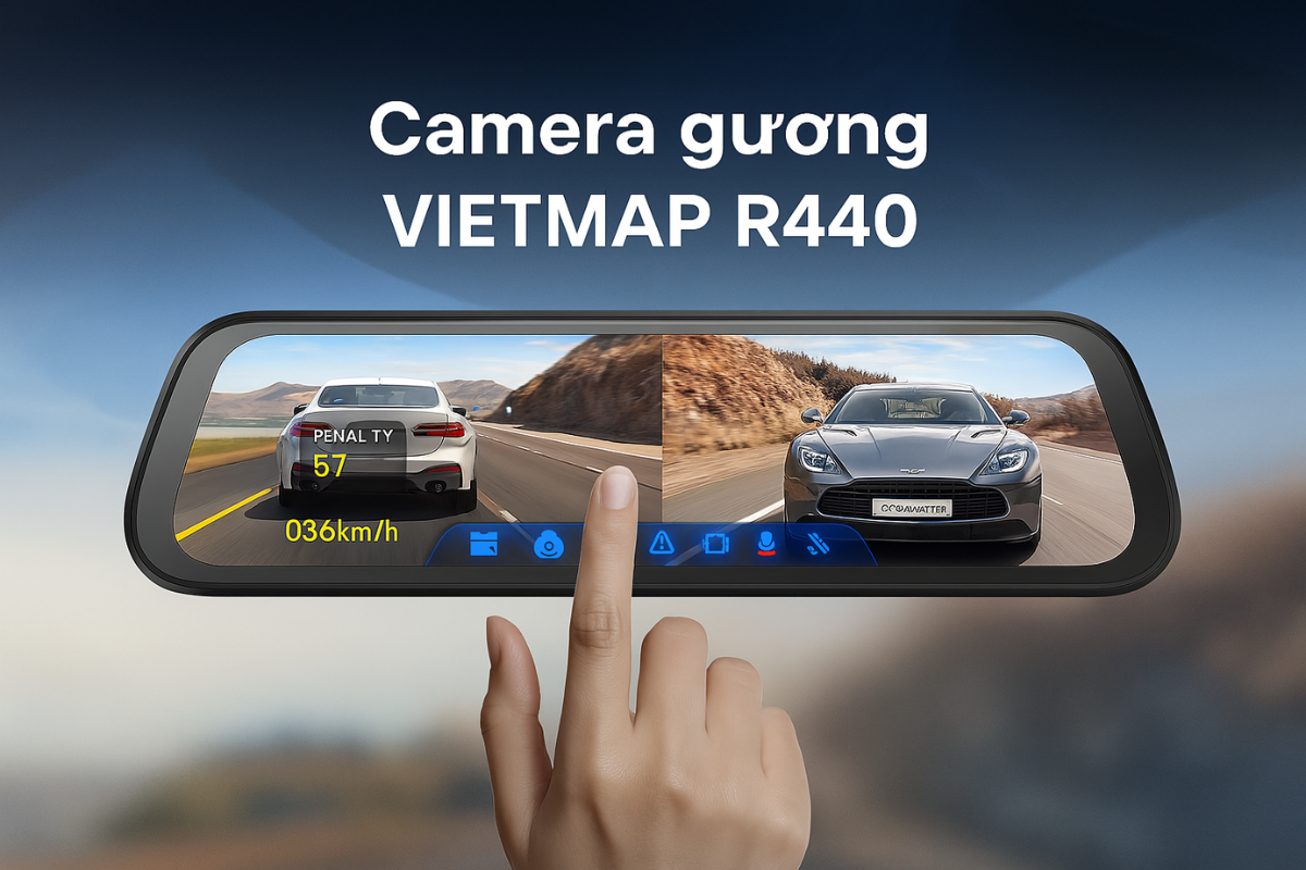  Camera Gương VIETMAP R440 - Sản Phẩm Mới Của VIETMAP