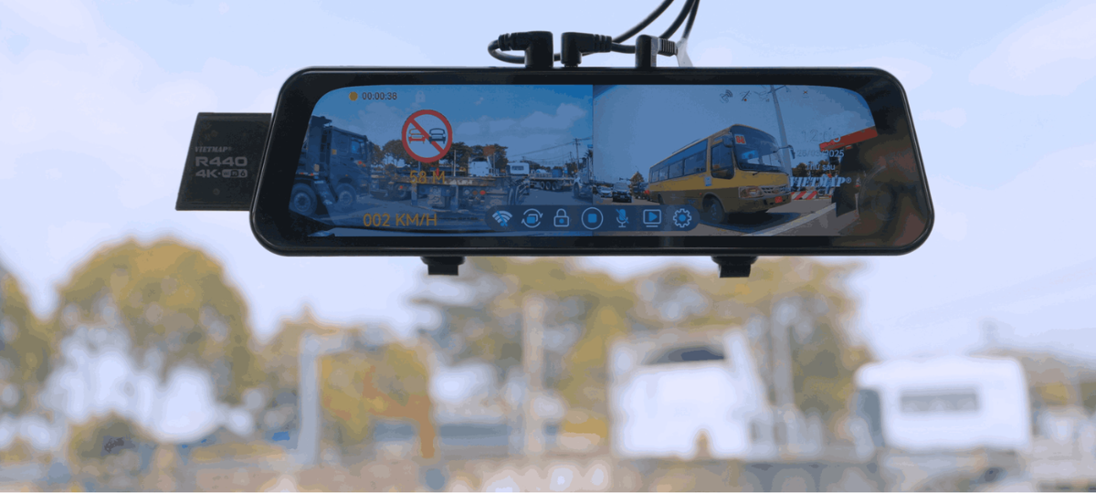Camera Hành Trình Gương VIETMAP R440