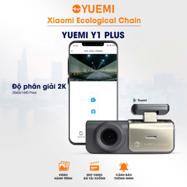 Camera Hành Trình Yuemi Y1 Plus Cho Ô Tô - Ảnh 3