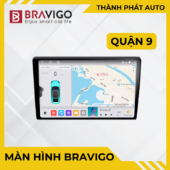 Lắp Đặt Màn Hình Android Bravigo Ô Tô Tận Nơi Tại Quận 9