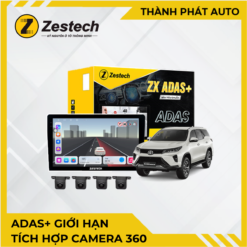 Màn Hình ADAS+ Giới Hạn Tích Hợp 360 Cho Toyota Fortuner