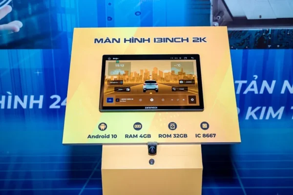 Màn Hình Zestech 13inch Có Camera 360 Độ - Ảnh 3