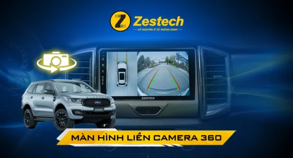 Màn Hình Zestech 13inch Có Camera 360 Độ - Ảnh 2