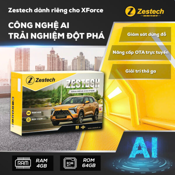 Màn Hình Zestech Dành Riêng Cho Mitsubishi Xforce - Ảnh 2