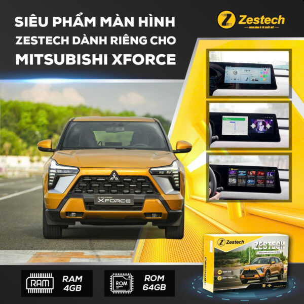 Màn Hình Zestech Dành Riêng Cho Mitsubishi Xforce - Ảnh 3