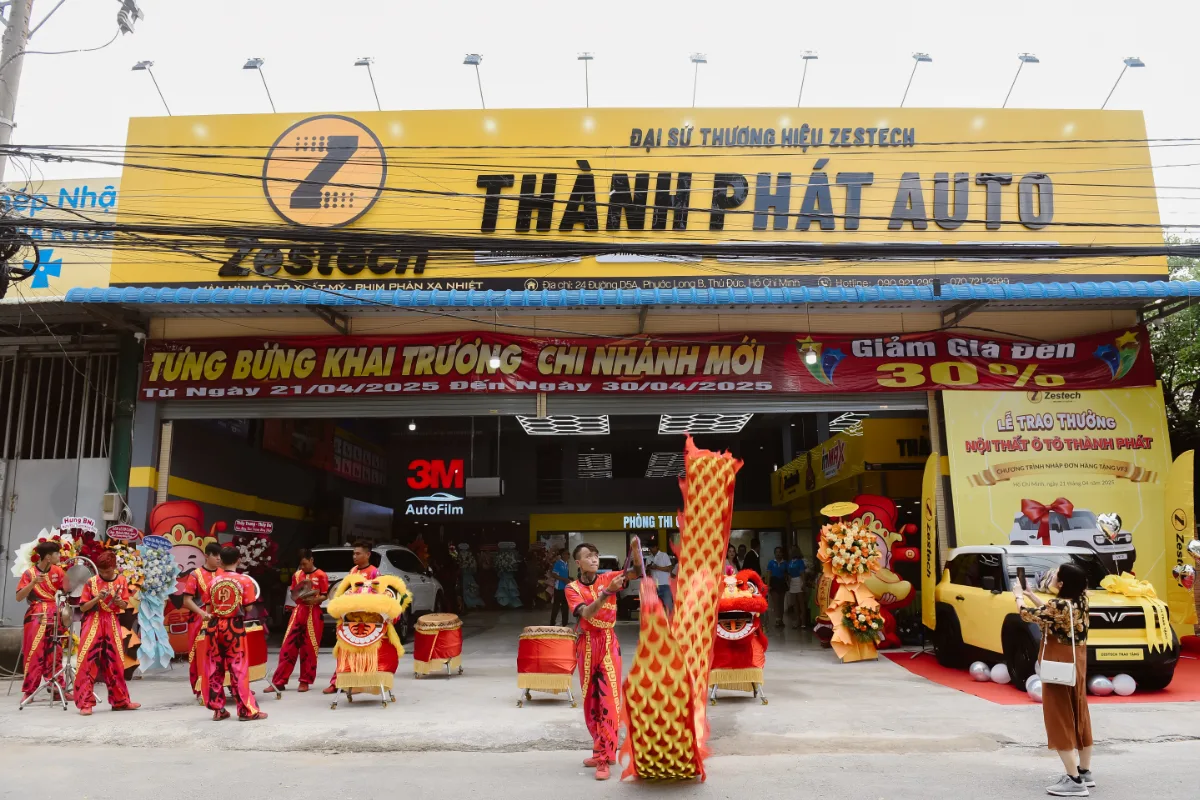 Tưng Bừng Khai Trương Thành Phát Auto Quận 9