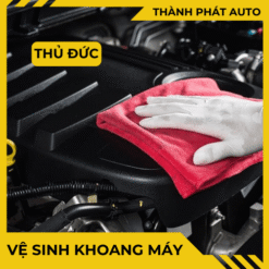 Vệ Sinh Khoang Máy Xe Hơi Ô Tô Tại Quận 9