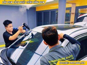 Dán Phim Cách Nhiệt Mercedes GLC