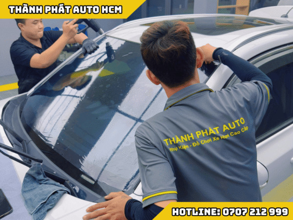 Dán Phim Cách Nhiệt Xe Hơi Ntech Tại Quận Gò Vấp - Ảnh 3
