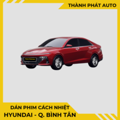 Dán Phim Cách Nhiệt Cho Xe Huyndai Tại Quận Bình Tân