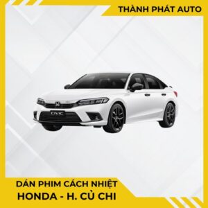 Dán Phim Cách Nhiệt Cho Xe Honda Tại Củ Chi