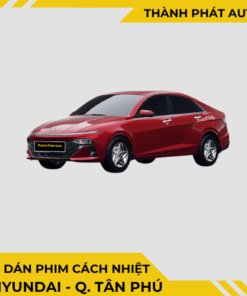 Dán Phim Cách Nhiệt Cho Xe Huyndai Tại Quận Tân Phú