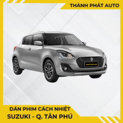 Dán Phim Cách Nhiệt Cho Xe Suzuki Tại Quận Tân Phú