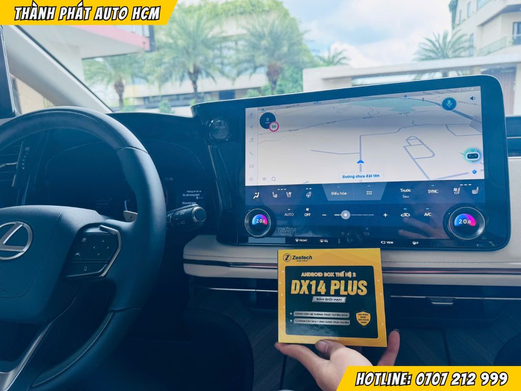 Android Box DX14 cho Lexus LM500h