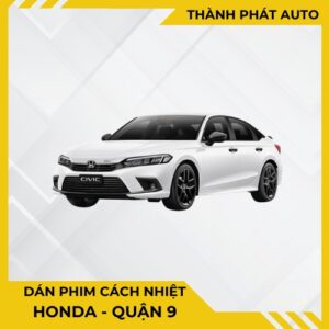 Dán Phim Cách Nhiệt Cho Xe Honda Tại Quận 9
