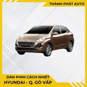 Dán Phim Cách Nhiệt Cho Xe Hyundai Tại Gò Vấp