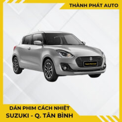 Dán Phim Cách Nhiệt Cho Xe Suzuki Tại Tân Bình