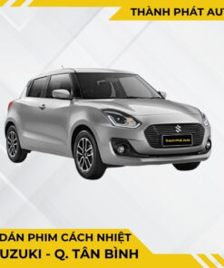 Dán Phim Cách Nhiệt Cho Xe Suzuki Tại Tân Bình