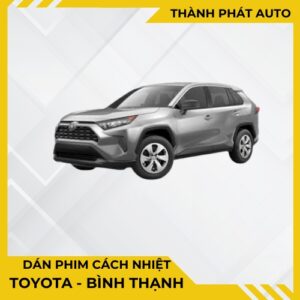 Dán Phim Cách Nhiệt Cho Xe Toyota Tại Bình Thạnh