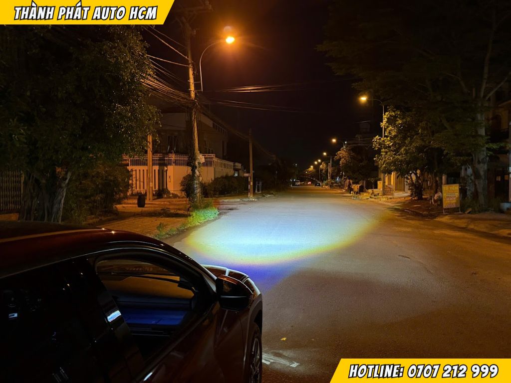 độ đèn bi gầm ô tô quận 10