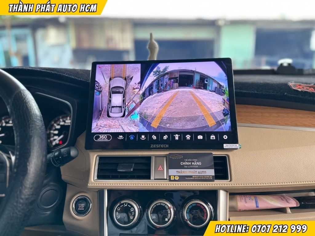 lợi ích khi lắp màn hình android cho xe limo green