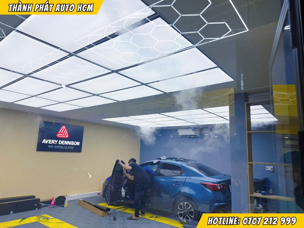 dán phim cách nhiệt xã An Long tại Thành Phát Auto