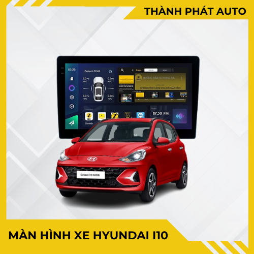 Màn Hình Android Cho Xe Hyundai i10