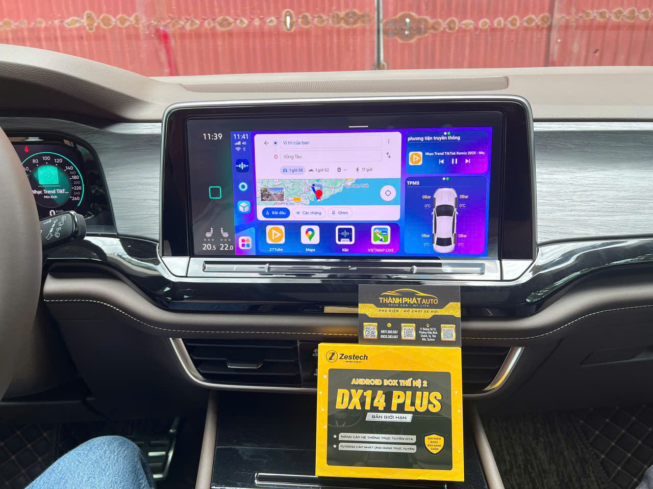 Lắp Android Box Cho Xe Kia Soluto