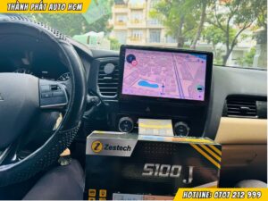 Lắp Màn Hình S100J Cho Xe Outlander