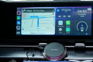 lắp android box xe Kia Carens