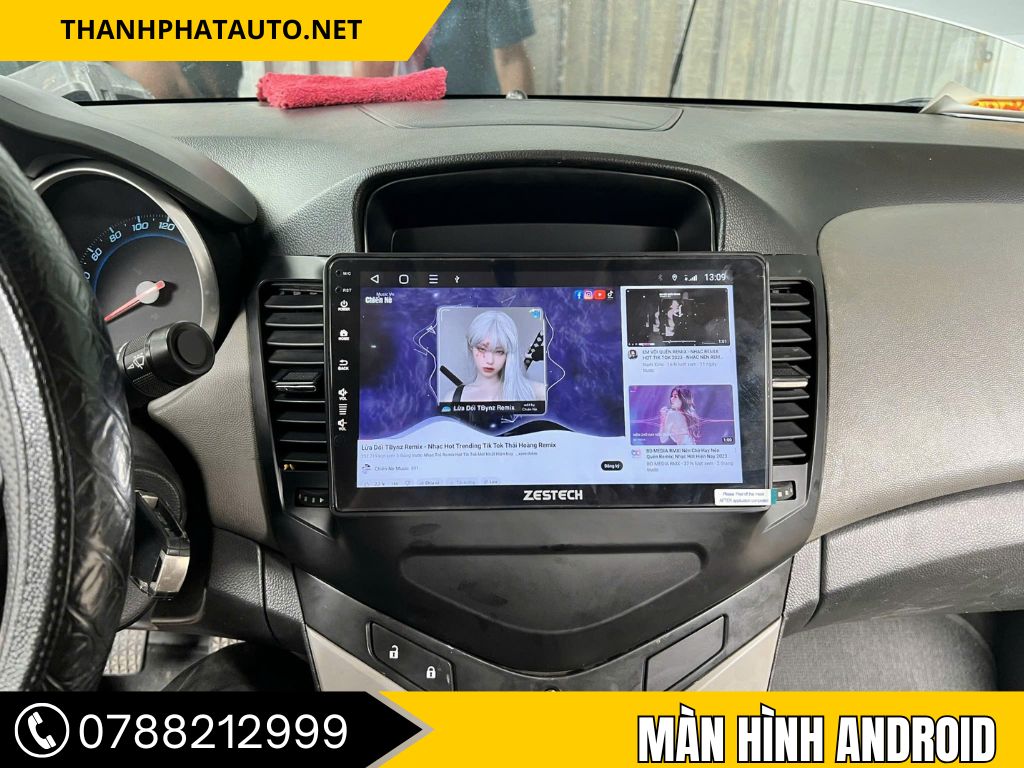 màn hình xe Cruze